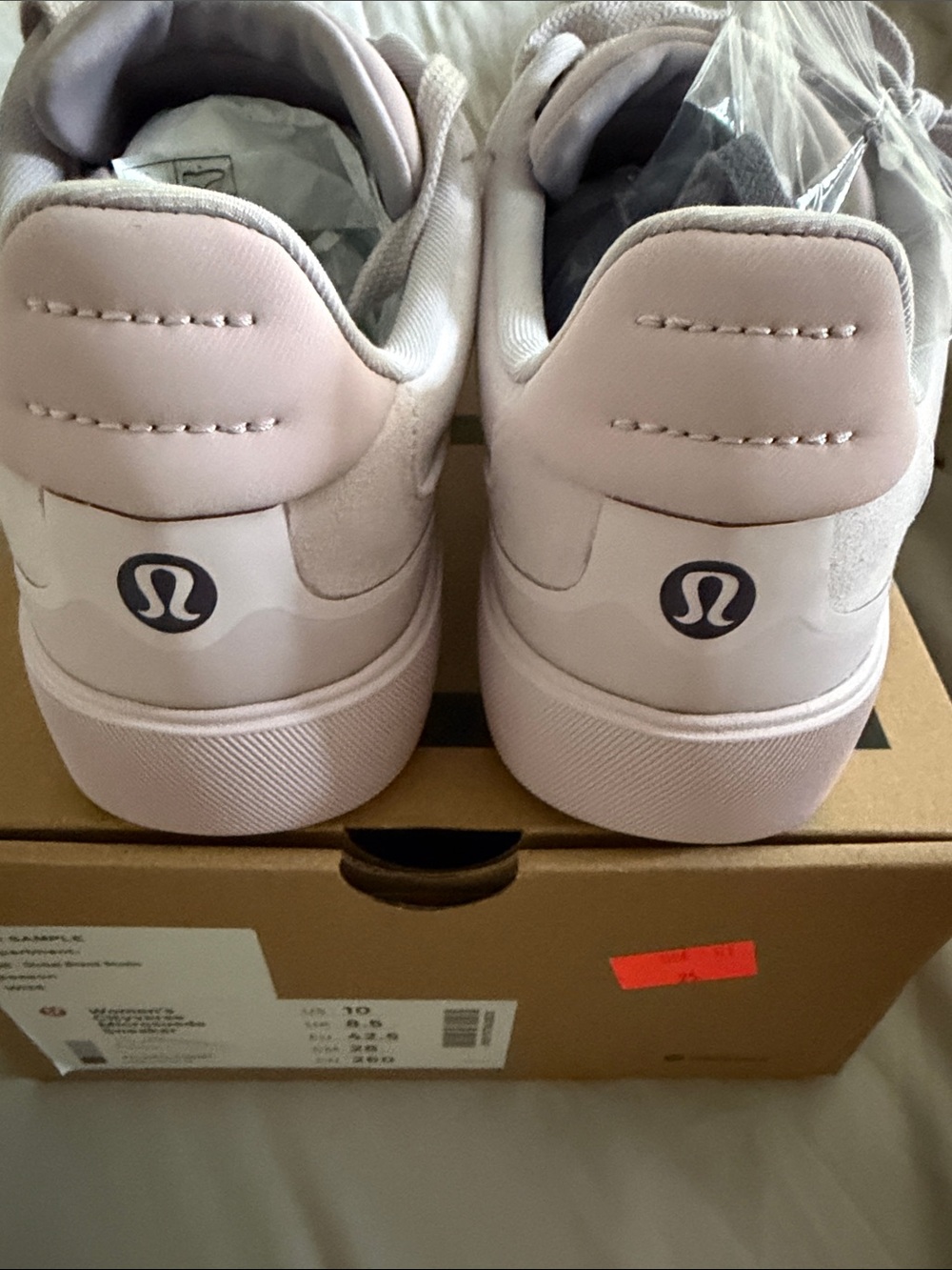 lululemon athletica Women’s Pale Pink Low-Top Sneakers cityverse - Picture 5 of 9